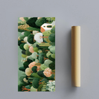 CHITRAPOTLI Whispering Woods   Botanical Landscape Canvas Art