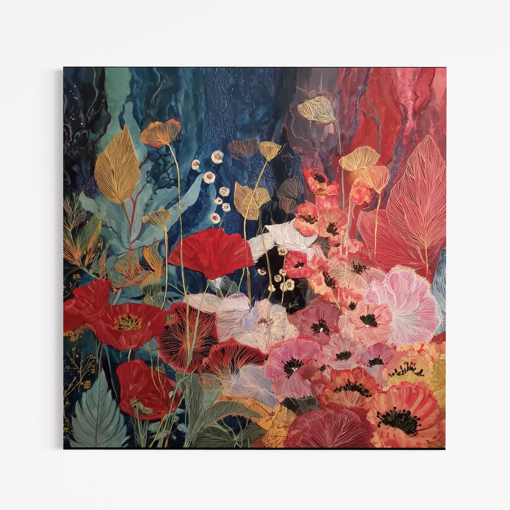CHITRAPOTLI Pushpraag Canvas Wall Art
