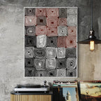 CHITRAPOTLI Geometric Painting Wall Art