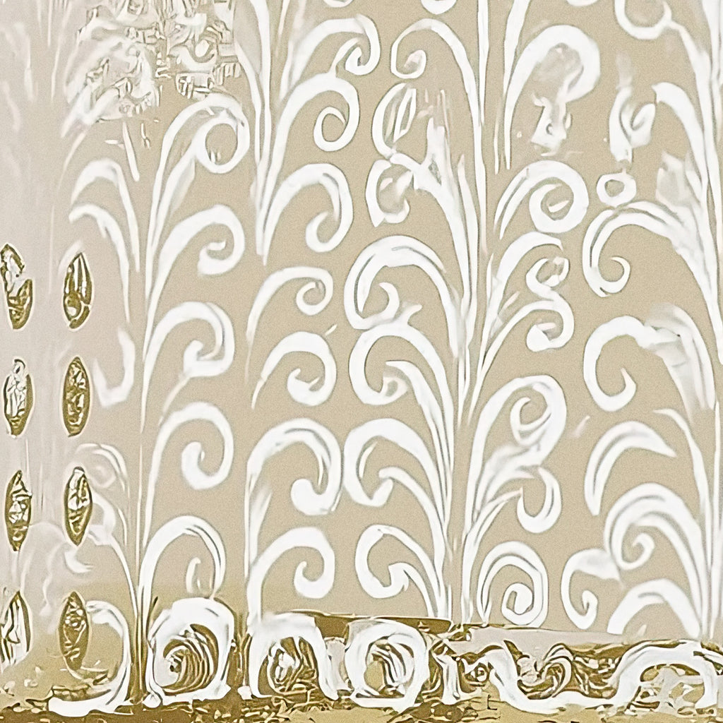 CHITRAPOTLI Gilded Botanical Harmony Abstract Canvas Wall Art Modern Gold Sage Green Grey Beige Painting Luxury Contemporary Wall Decor Decorative Canvas Print for Living Room