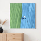 CHITRAPOTLI Between the Lines - Tennis Abstract Canvas Art