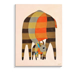 CHITRAPOTLI Maa Prakriti -The Nurturing Force | Indian Folk Art Inspired Canvas Print