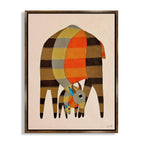 CHITRAPOTLI Maa Prakriti -The Nurturing Force | Indian Folk Art Inspired Canvas Print