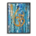 CHITRAPOTLI Omkaar - Abstract OM Spiritual Art Canvas Print