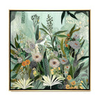 CHITRAPOTLI Verdant Whispers – Botanical Canvas Art