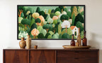 CHITRAPOTLI Whispering Woods   Botanical Landscape Canvas Art