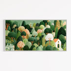 CHITRAPOTLI Whispering Woods   Botanical Landscape Canvas Art