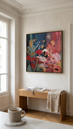 CHITRAPOTLI Pushpraag Canvas Wall Art
