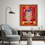 Shrinathji | Pichwai Art | Traditional Indian Folk Art | Canvas and Frame Style