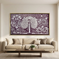 CHITRAPOTLI  JEEVAN Vriksh-tree of life- Mauve