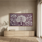 CHITRAPOTLI  JEEVAN Vriksh-tree of life- Mauve