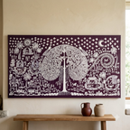 CHITRAPOTLI  JEEVAN Vriksh-tree of life- Mauve