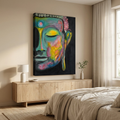 Buddha Painting | Spiritual Art Canvas and Frame for Home & Office Décor