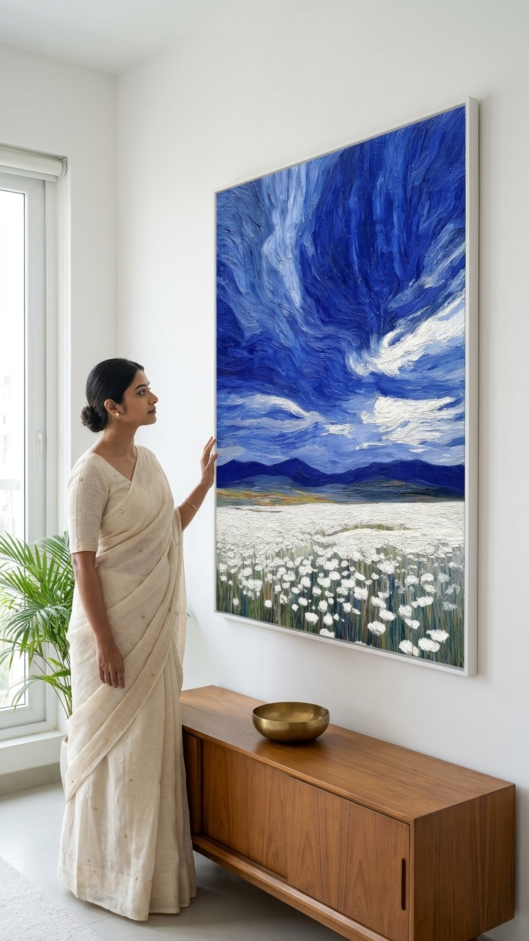 CHITRAPOTLI Whispers of the Sky – Landscape Canvas Art