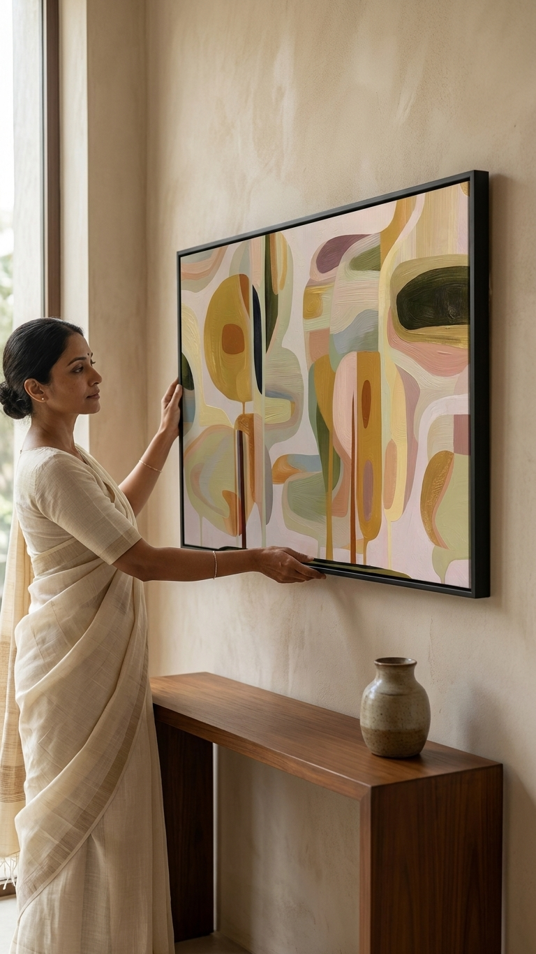CHITRAPOTLI  Earthflow – Abstract Canvas Art