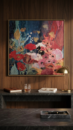 CHITRAPOTLI Pushpraag Canvas Wall Art